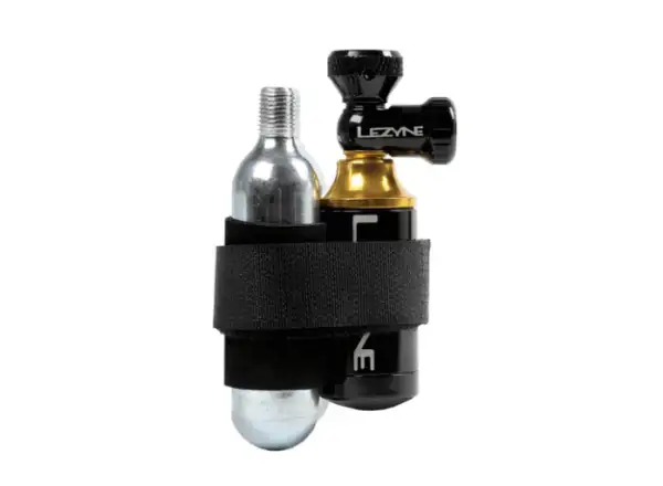 Lezyne Tubeless CO2 zestaw do naprawy opon bezdętkowych z nabojem Blaster Black