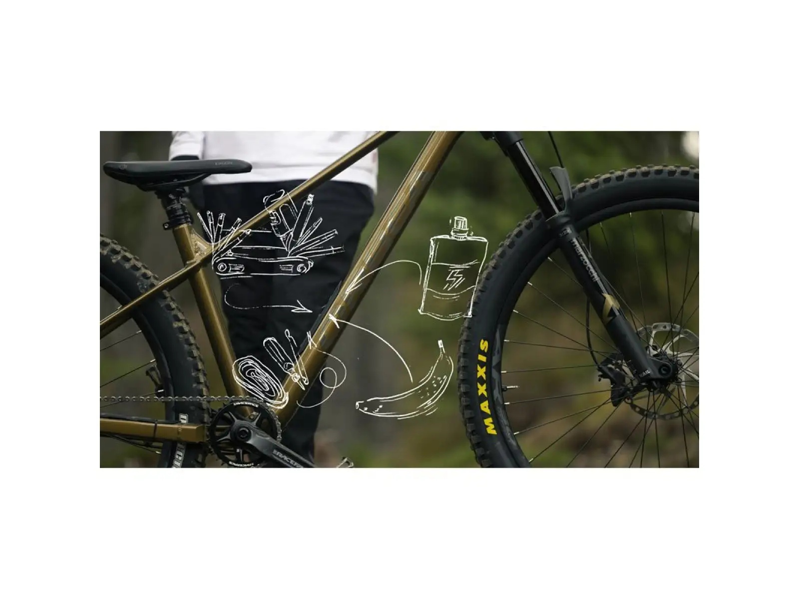 Orbea Laufey H10 rower górski Matallic Olive Green/Titanium Black