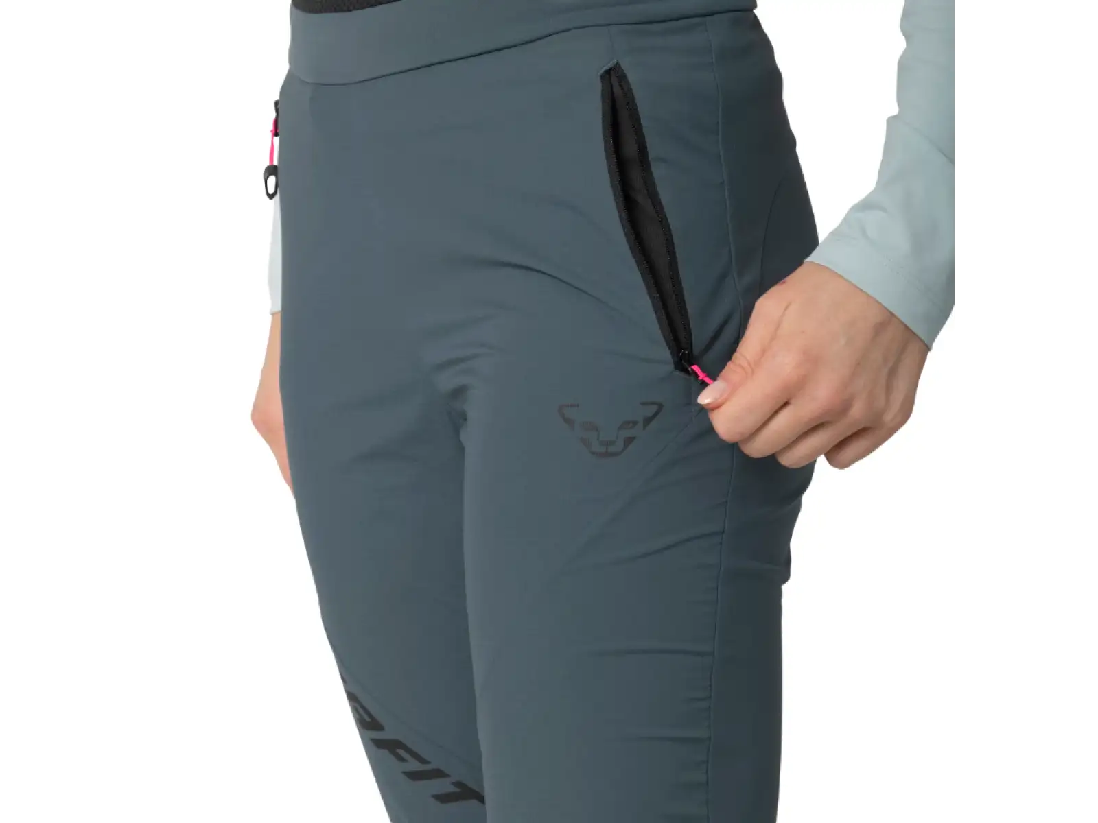 Dynafit Alpine Hybrid damskie spodnie do biegania Cinder