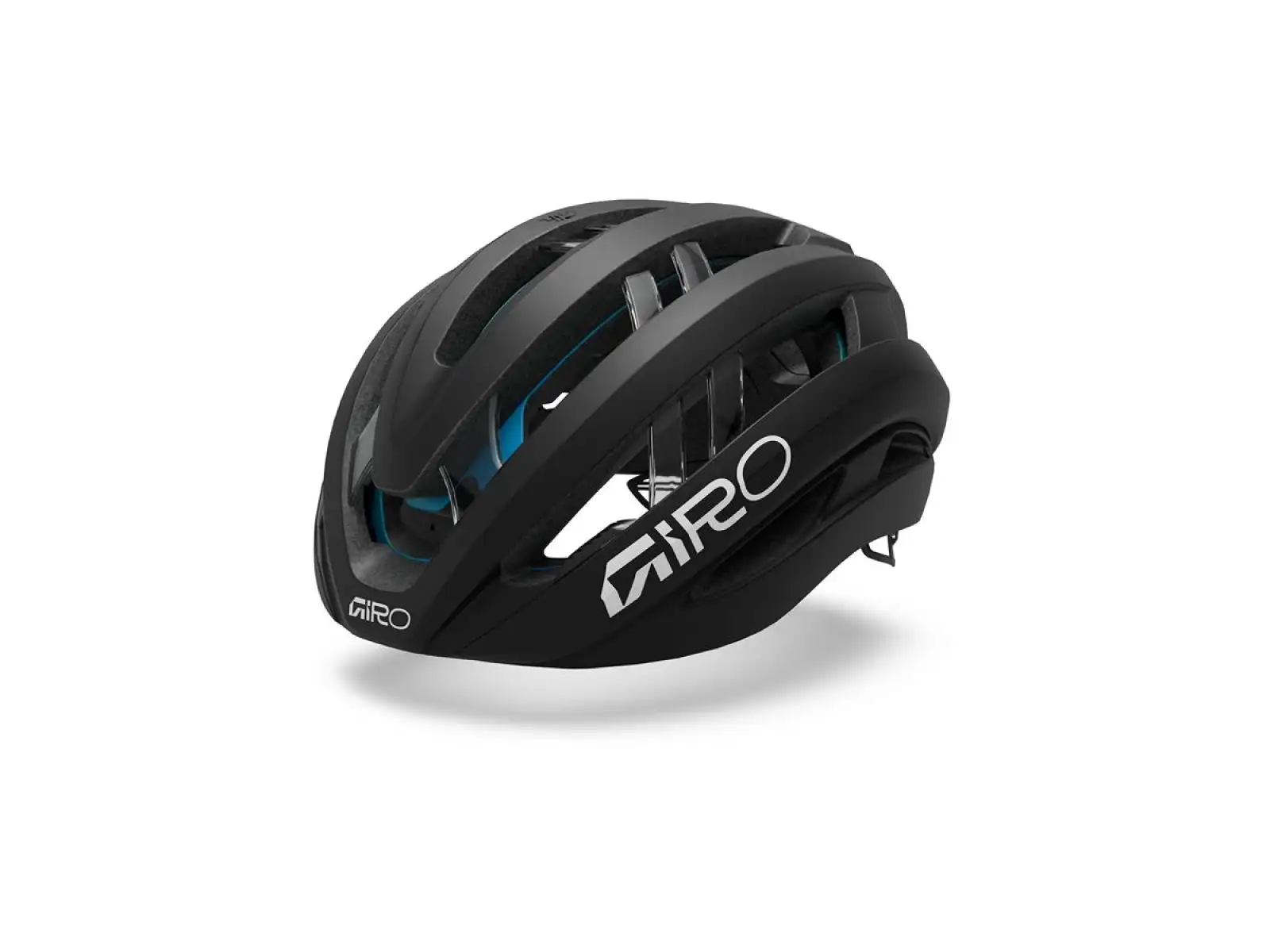 Giro Aries Spherical kask rowerowy szosowy Mat Black/White