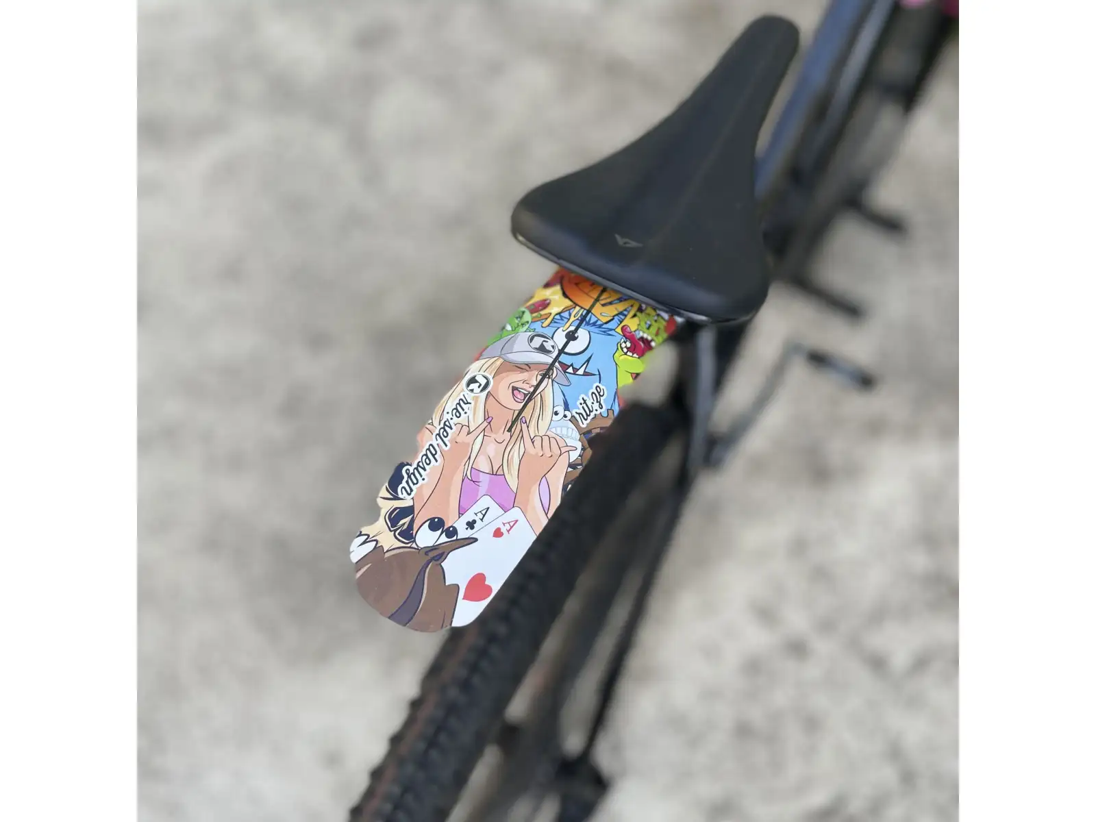 Rie:sel Design Rit:ze błotnik Stickerbomb Eyecatcher