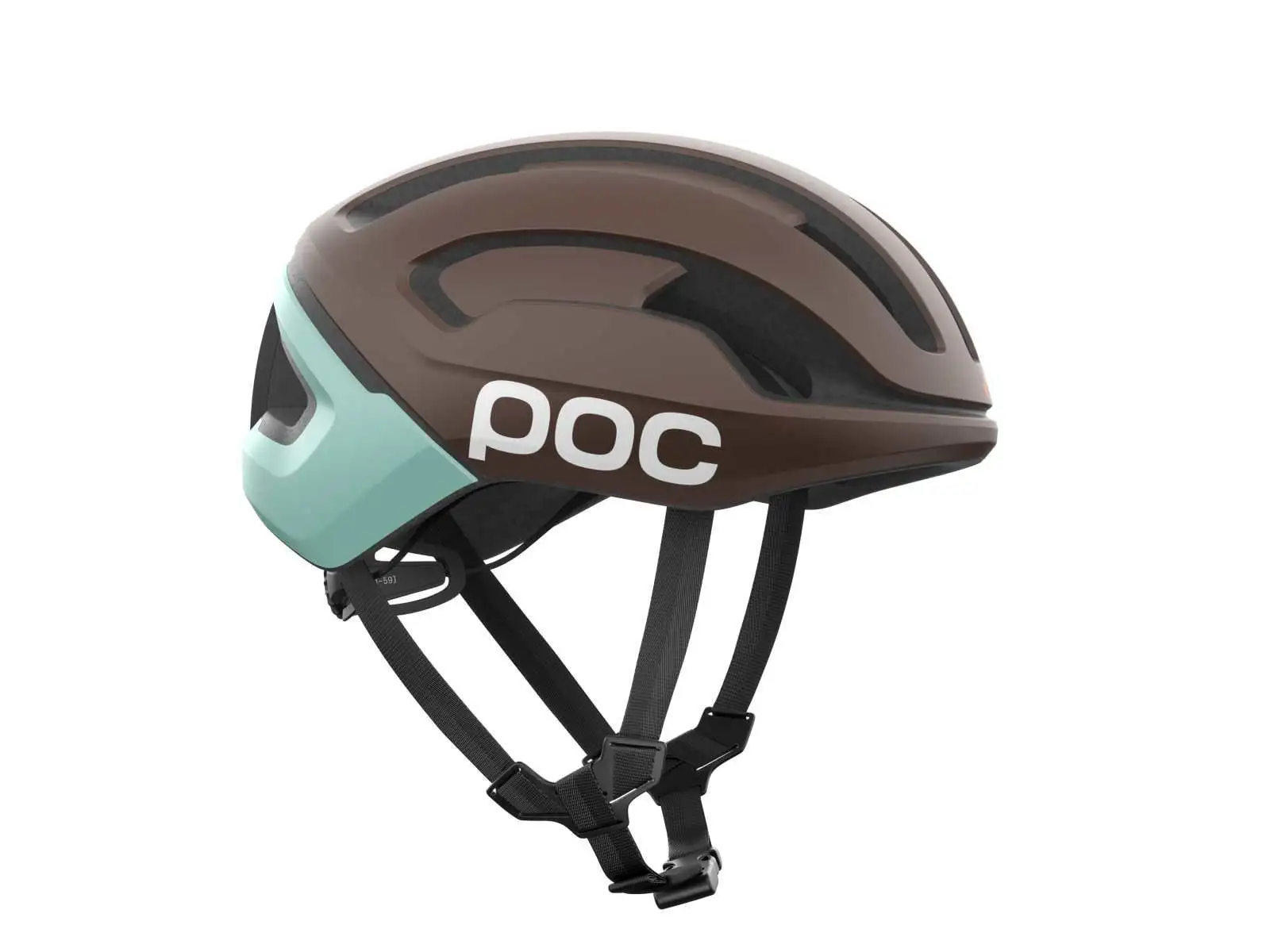 POC Omne Air MIPS kask Bronzite Brown Matt/Lazurite Blue Matt