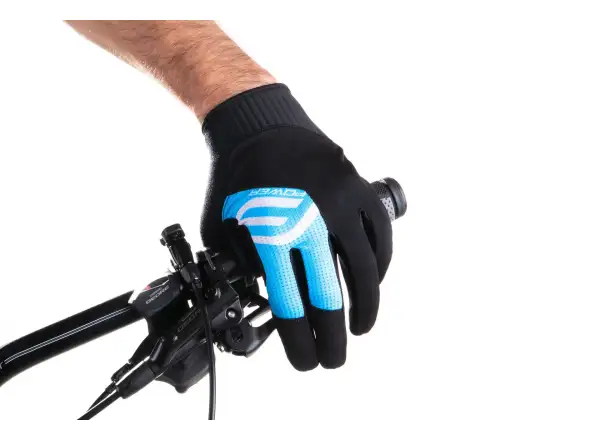 Force MTB Power rękawice czarna/niebieska