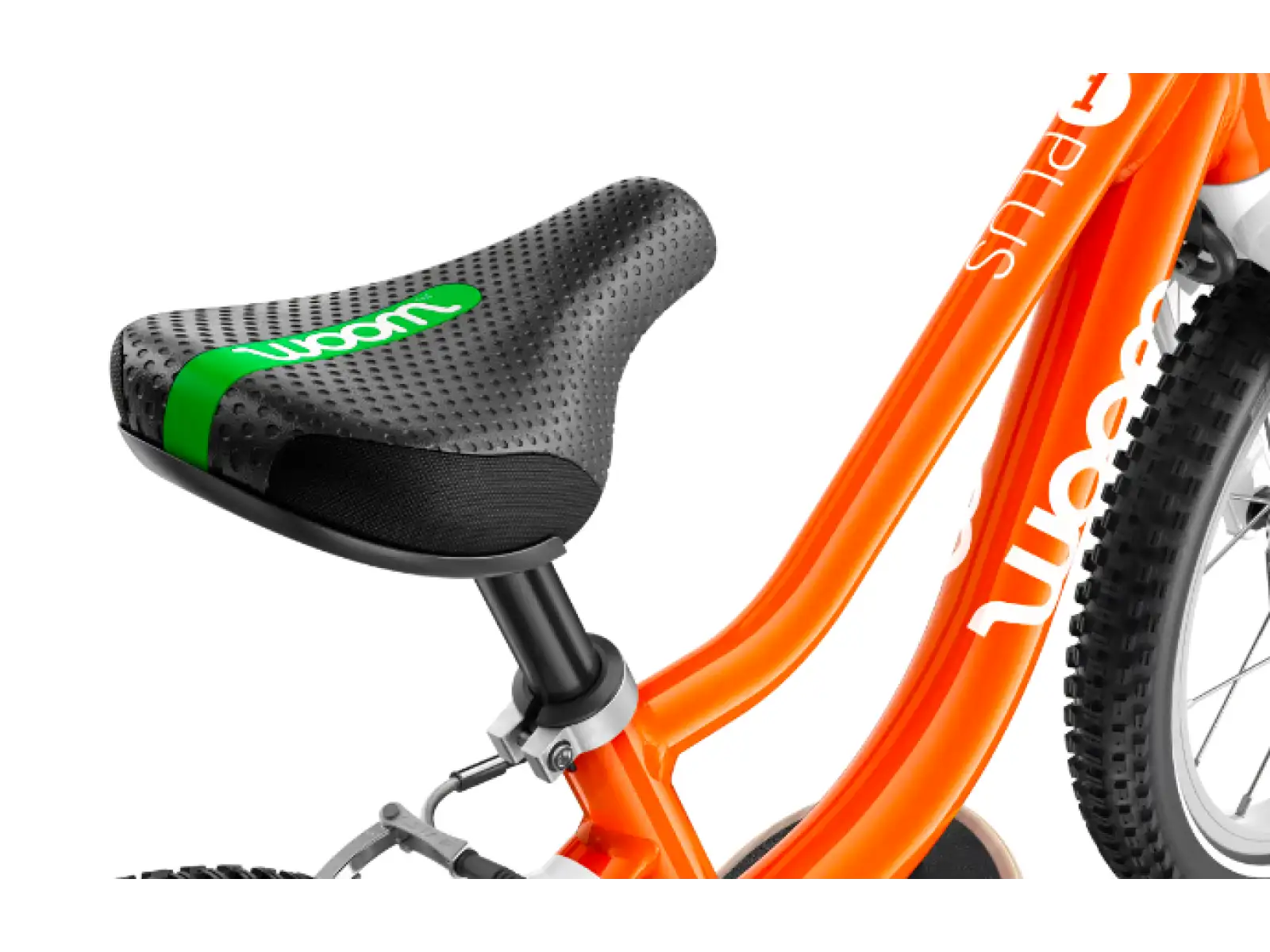 Woom 1 Plus rowerek biegowy dla dzieci 14" Flame Orange