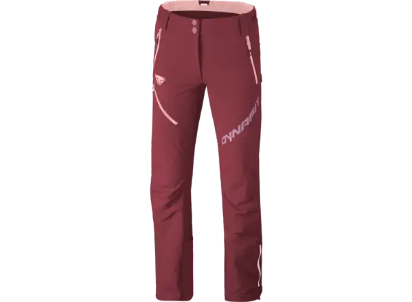 Dynafit Mercury Dynastretch damskie softshellowe spodnie Burgundy