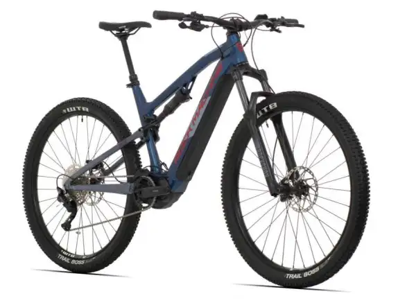 Rock Machine Blizzard INT e30-29 Matt Metalic Blue/Red pełne zawieszenie rower elektryczny