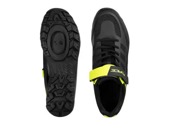 Force GO2 MTB męskie buty czarna/fluo