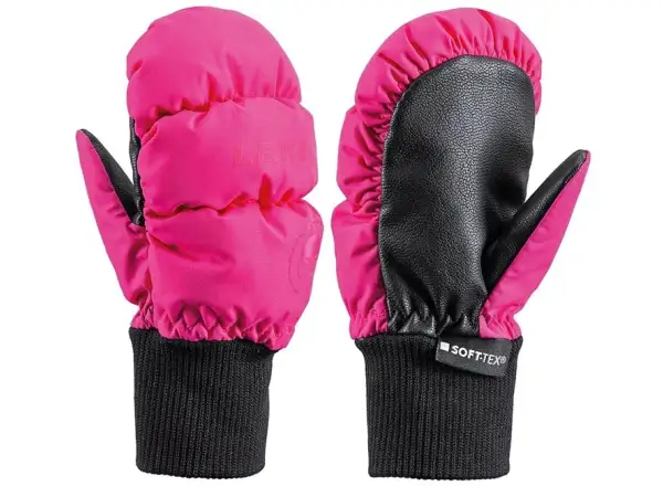 Leki Little Eskimo Mitt Short narciarskie rękawice dziecięce pink