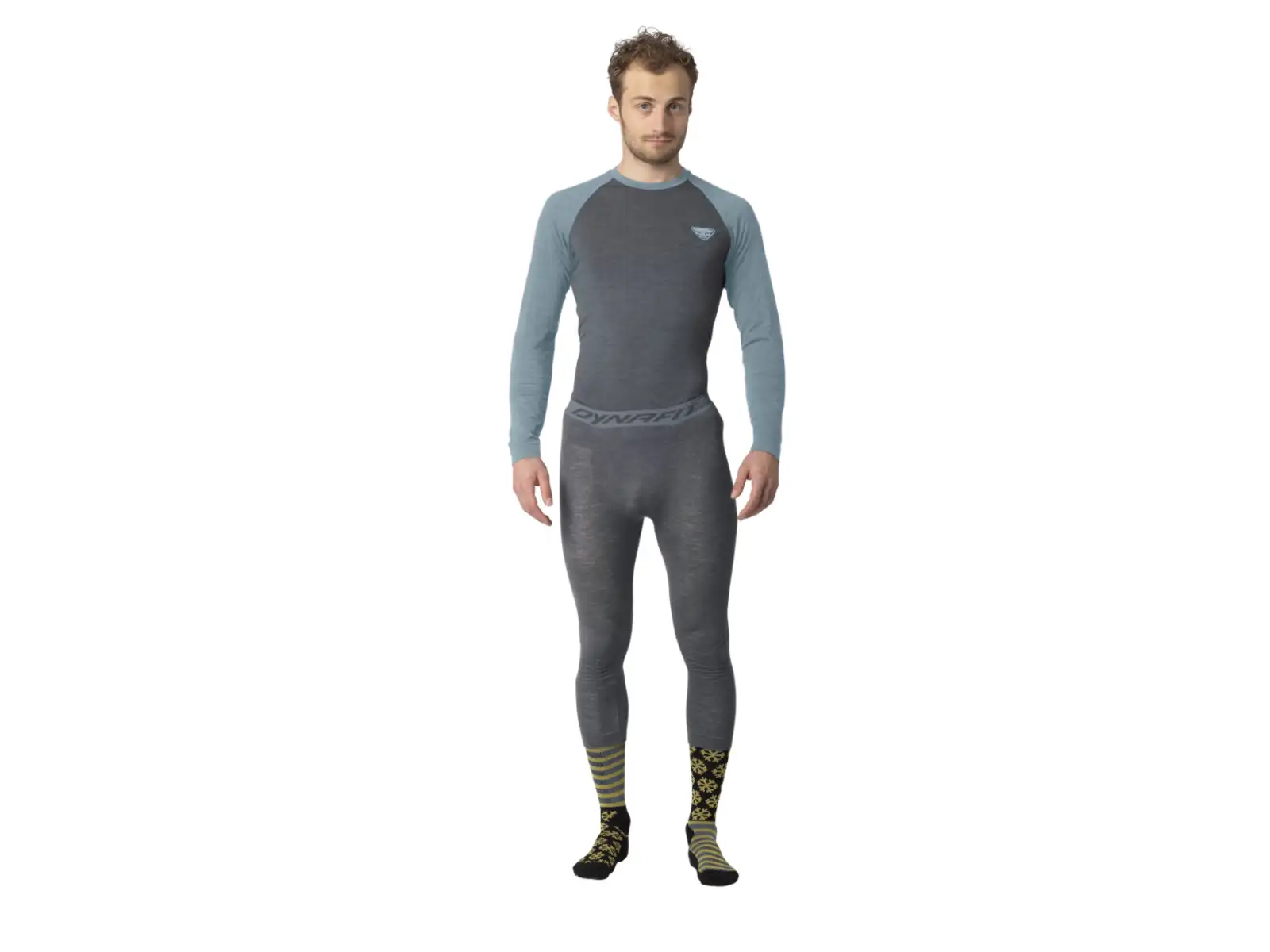 Dynafit Tour Light Merino męska koszulka z długim rękawem Smoke Blue