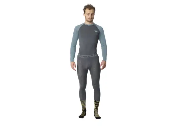 Dynafit Tour Light Merino męska koszulka z długim rękawem Smoke Blue