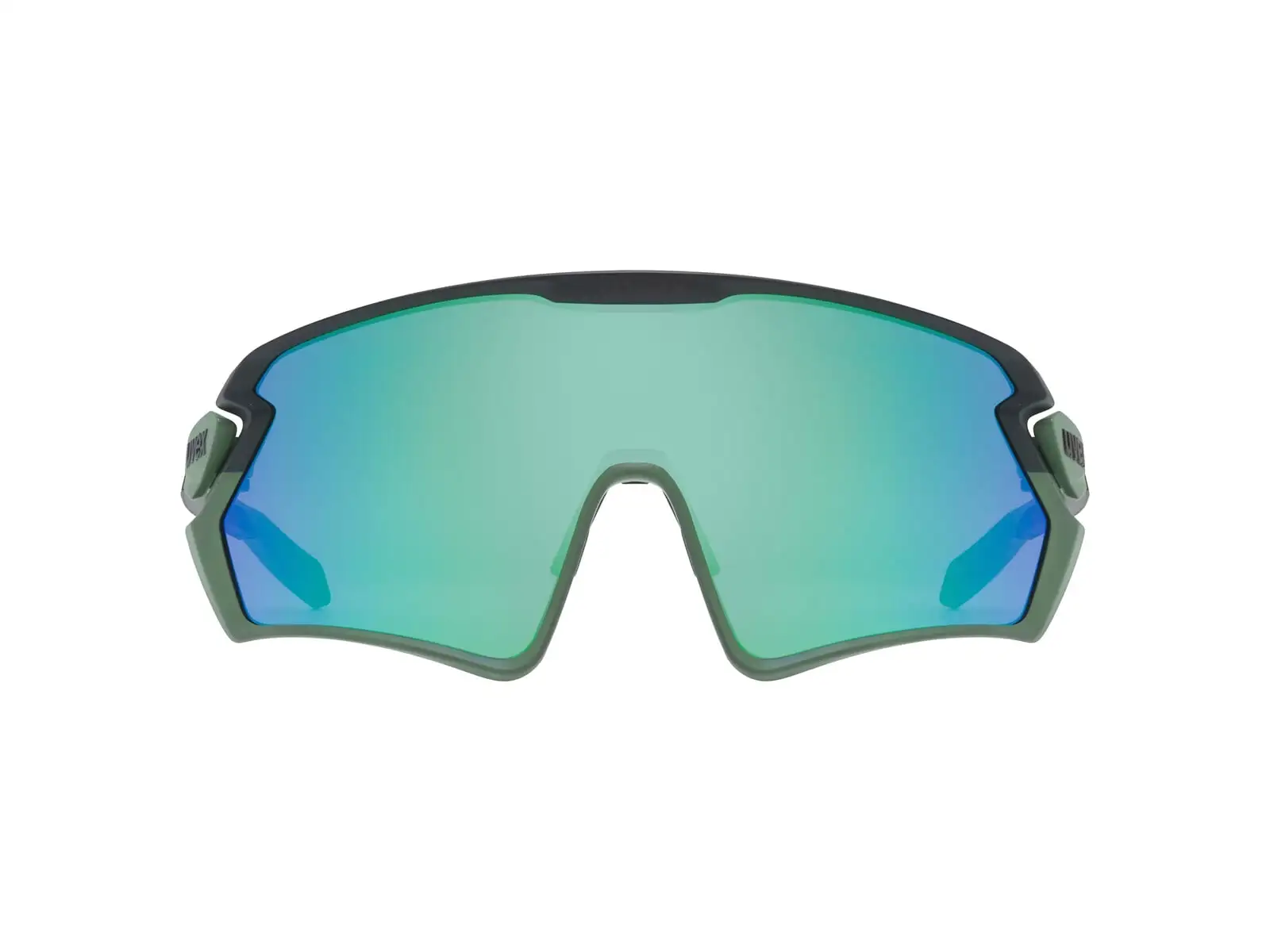 Uvex Sportstyle 231 2.0 okulary Moss Green/Black Matt/Mirror Green
