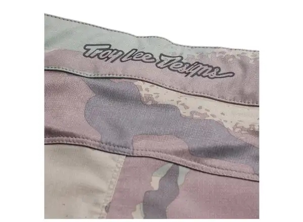 Troy Lee Desings Flowline spodenki z wkładką Camo Woodland