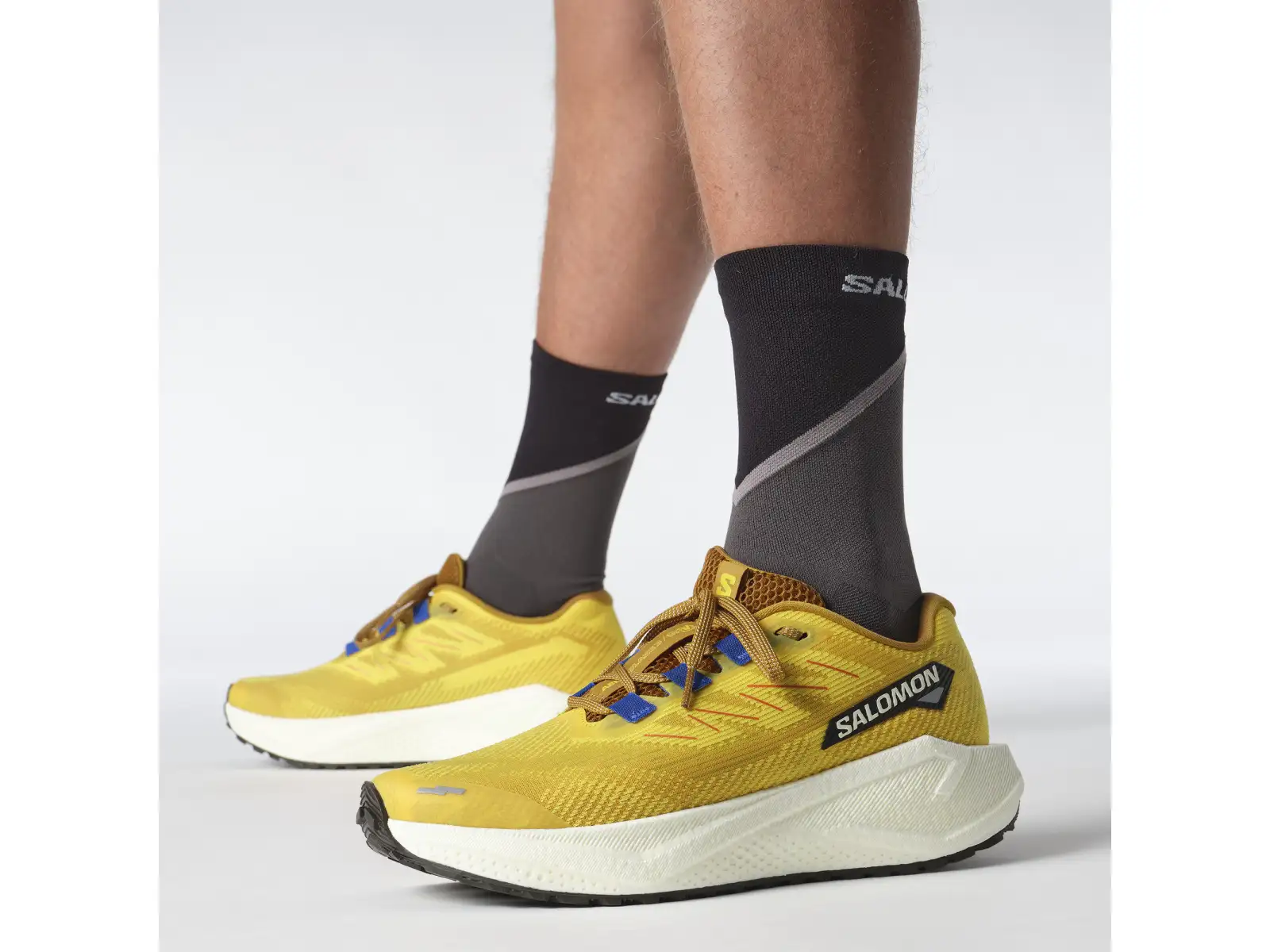 Salomon Aero Blaze 3 GRVL męskie buty do biegania Spicy Mustard