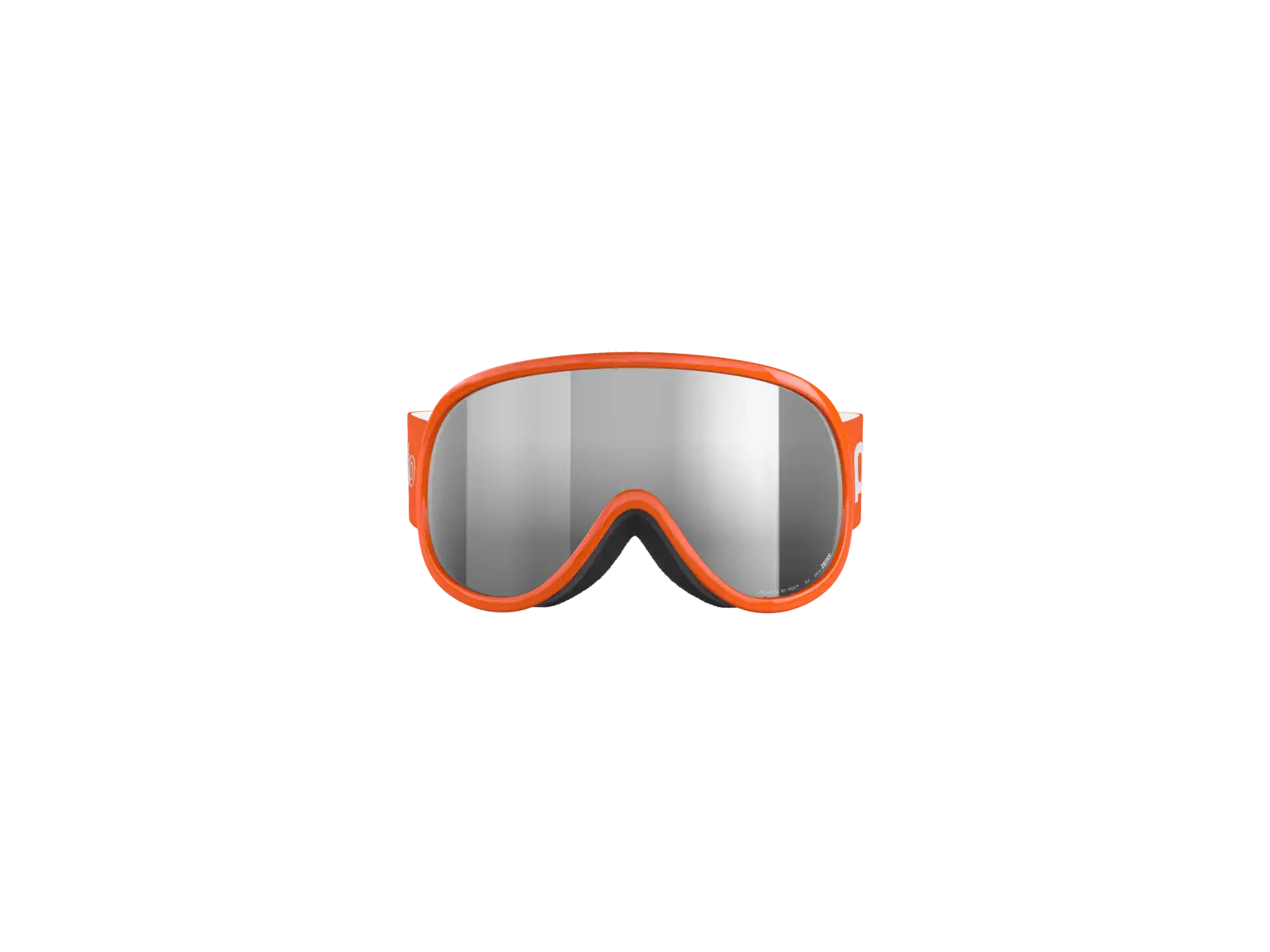 POC POCito Retina dziecięce gogle narciarskie Fluorescent Orange/Partly Sunny Silver