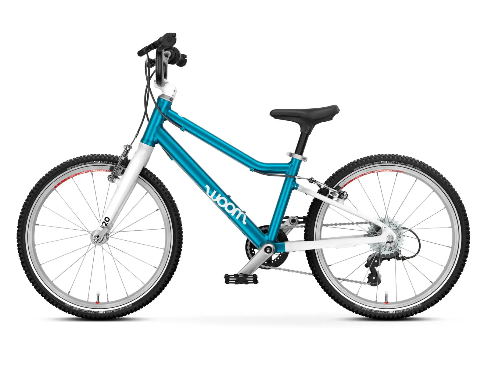 Woom GO 4 rower dziecięcy 20" Metallic Blue