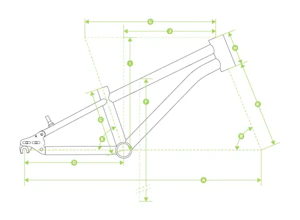 Early Rider Belter 14" rower dziecięcy Sage Green 2026