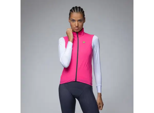 Alé Klimatik Guscio Racing 2.0 damska kamizelka kolarska Fuchsia