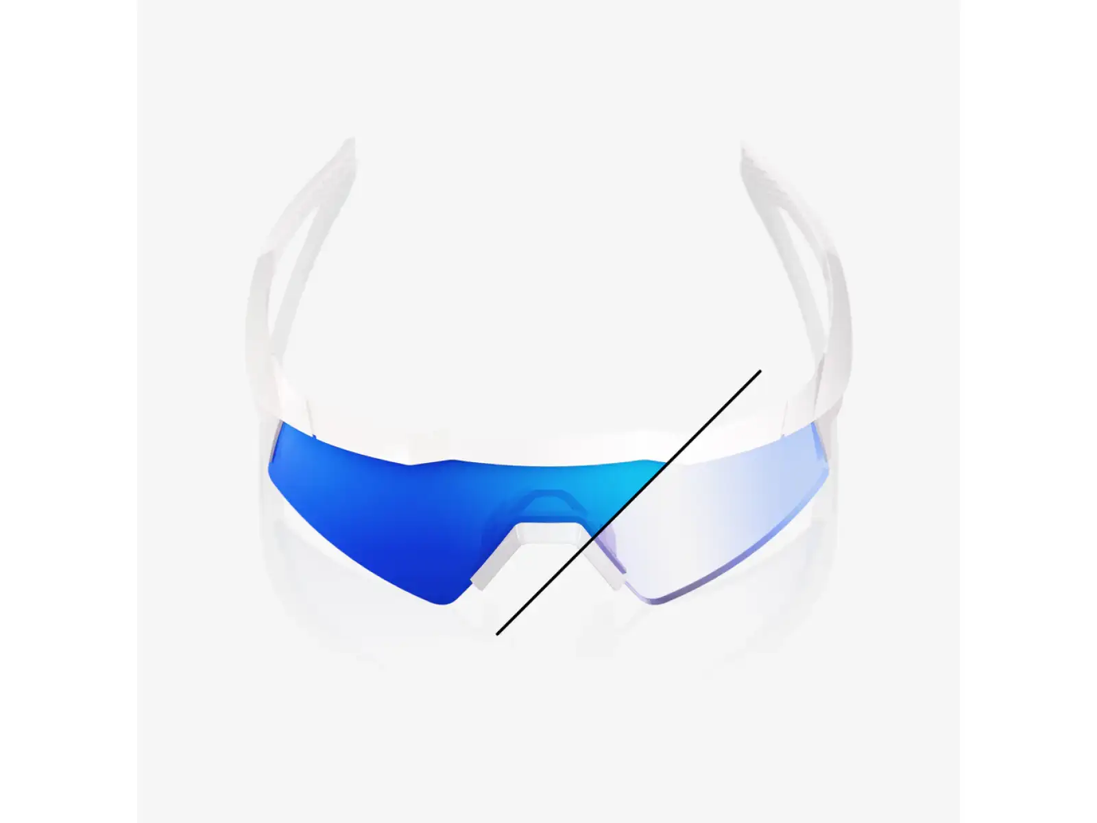 100% Speedcraft okulary SL LE Bastille Blue Mirror