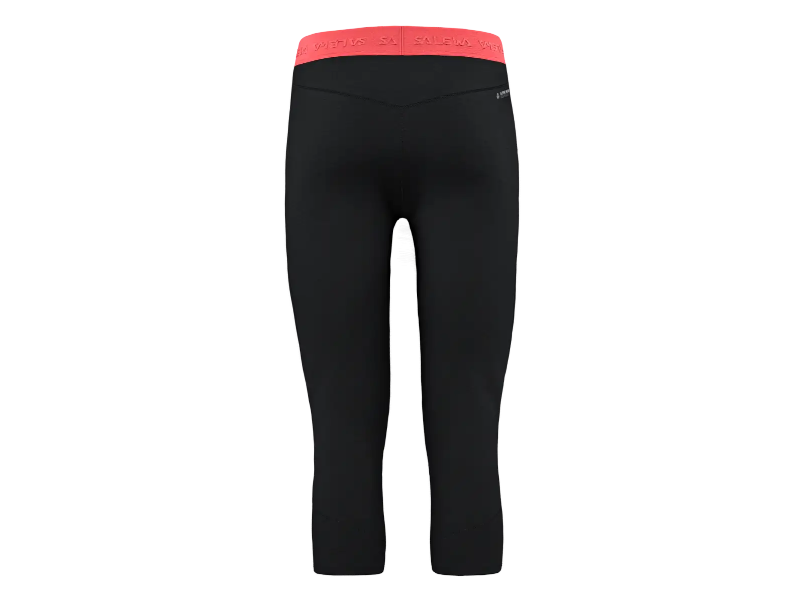 Salewa Cristallo Warm Alpine Merino Responsive męskie legginsy 3/4 Black Out Melange