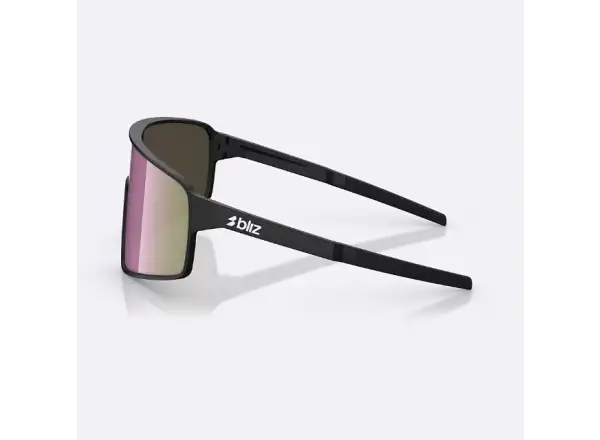 Bliz P001 okulary przeciwsłoneczne Matte Black/Brown Pink Multi