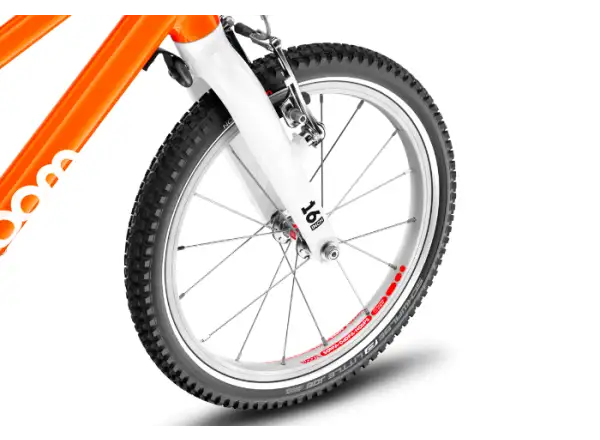 Woom 3 Automagic rower dziecięcy 16" Flame Orange