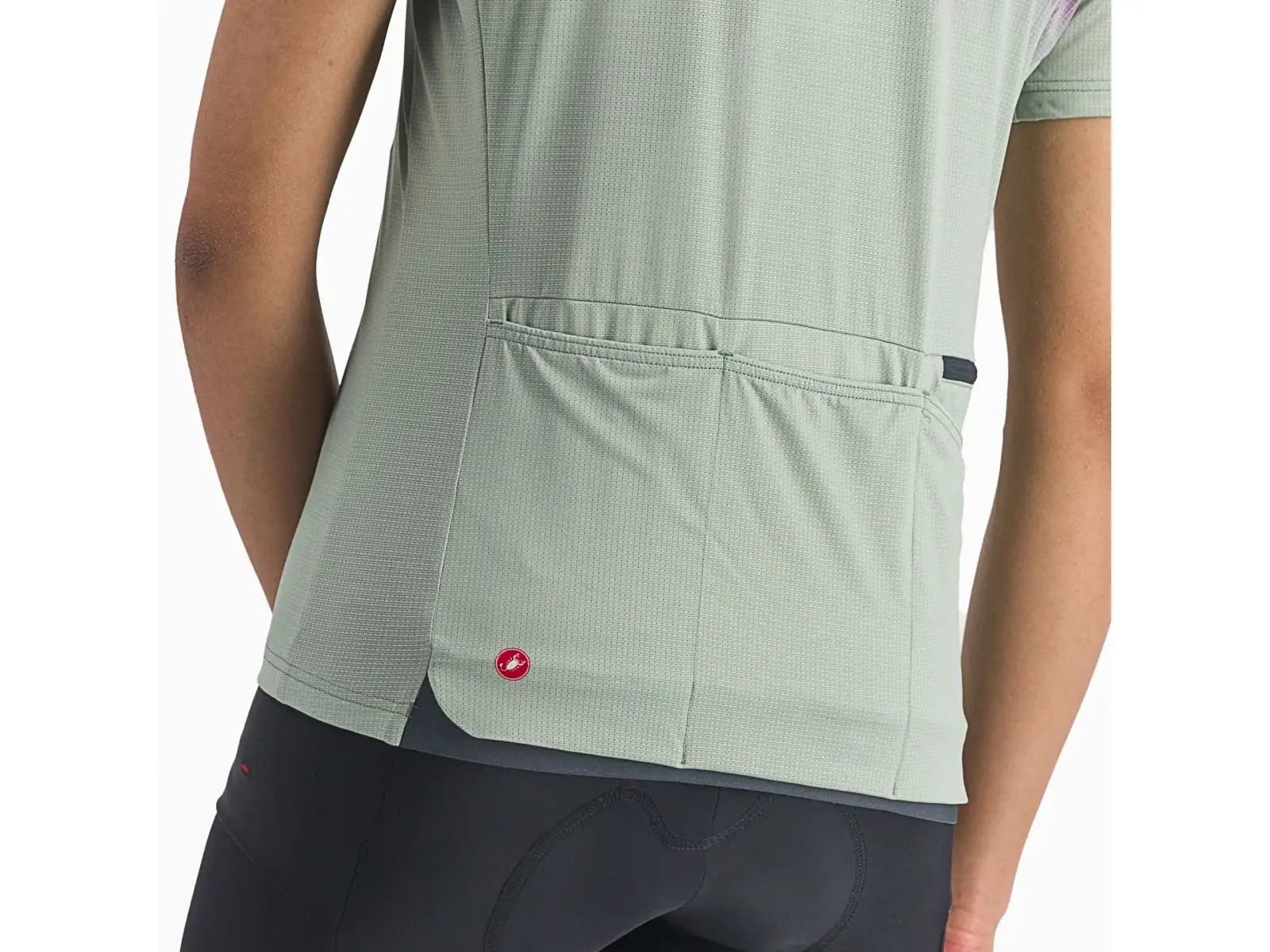 Castelli Unlimited Sentiero 2 damska koszulka z krótkim rękawem Defender Green