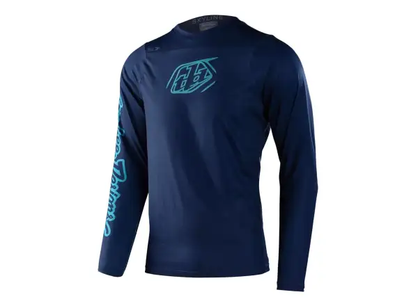 Troy Lee Designs Skyline Chill męska koszulka z długim rękawem Navy