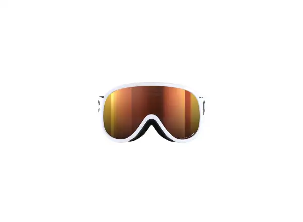 POC Retina Mid gogle narciarskie Hydrogen White/Partly Sunny Orange