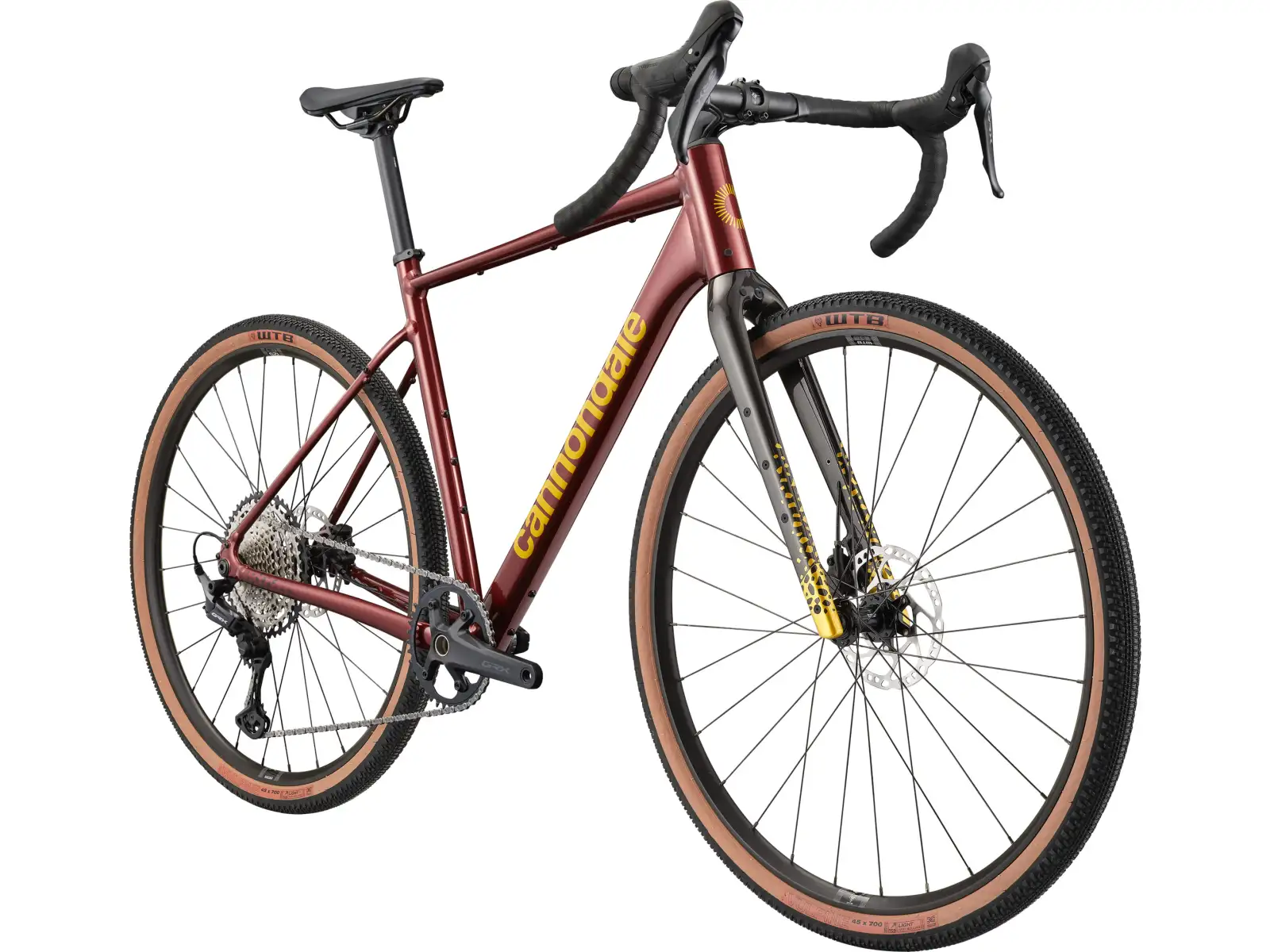 Cannondale Topstone CAAD 1 GRX 1X rower gravel Wine Red