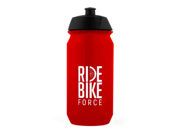 Force Ride Bike bidon rowerowy 500 ml czerwony/biały