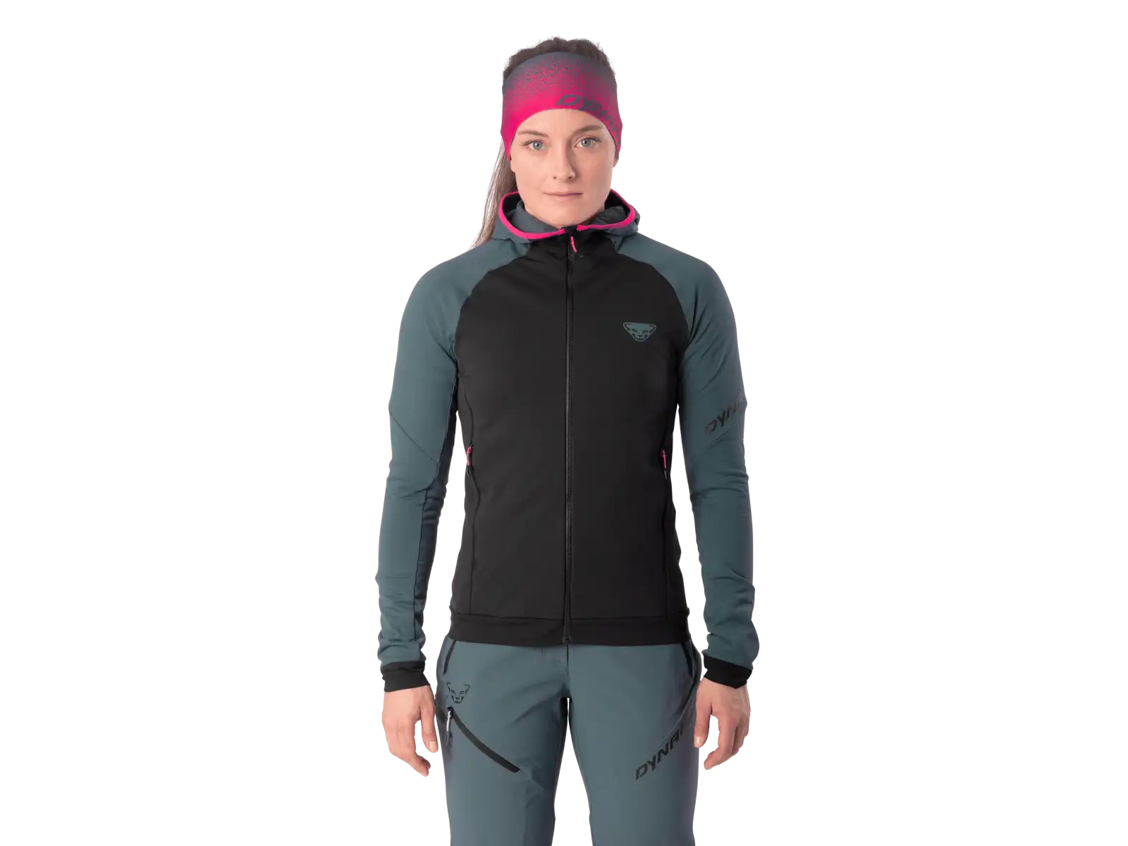 Dynafit Radical Polartec Hooded damska kurtka Cinder/0910