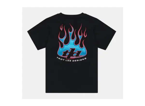 Troy Lee Designs Torched koszulka z krótkim rękawem Black