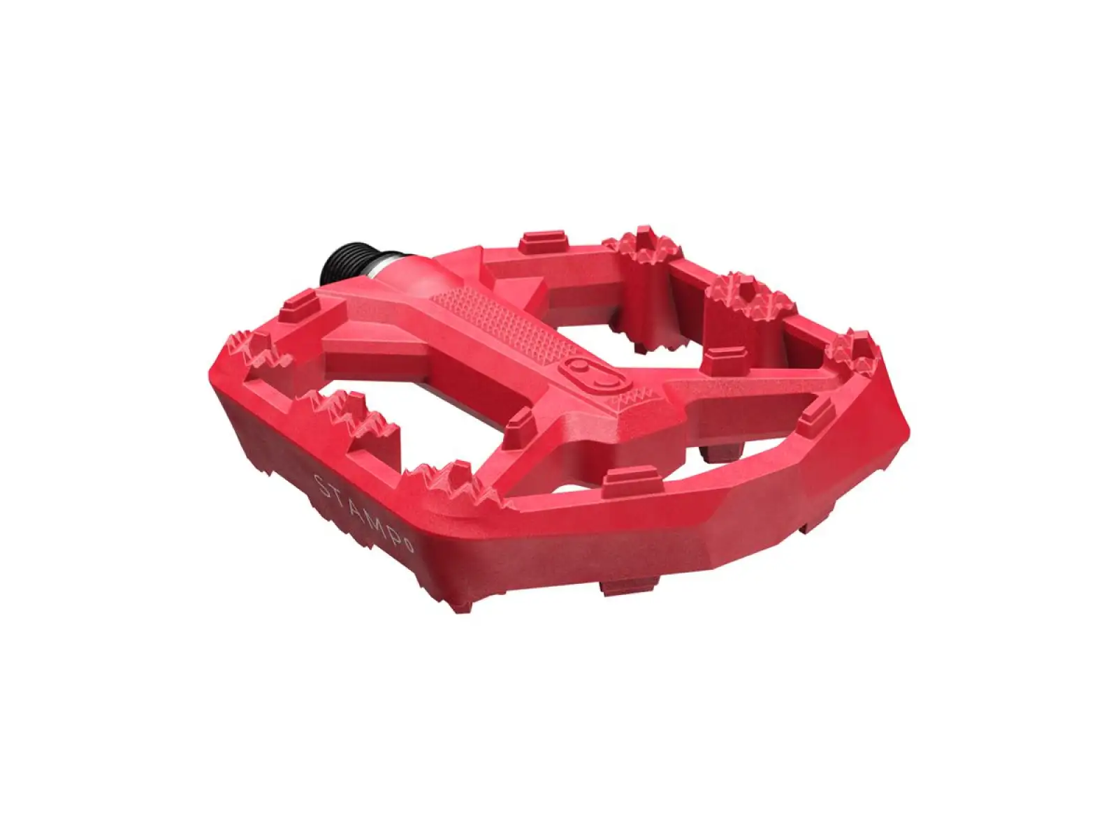 Crankbrothers Stamp 0 Small pedały Bright Red