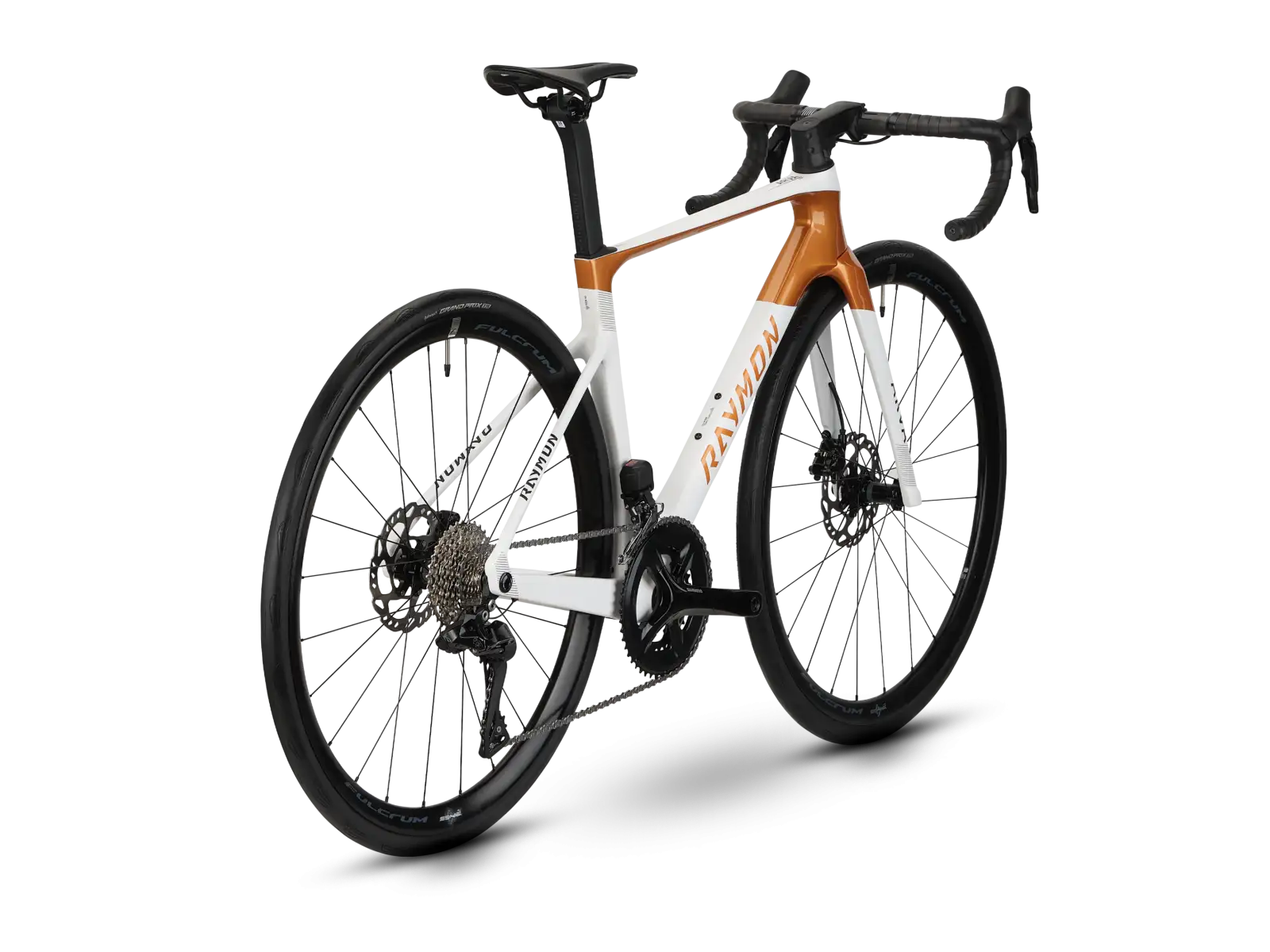 Raymon Arva Comp rower gravel White/Copper