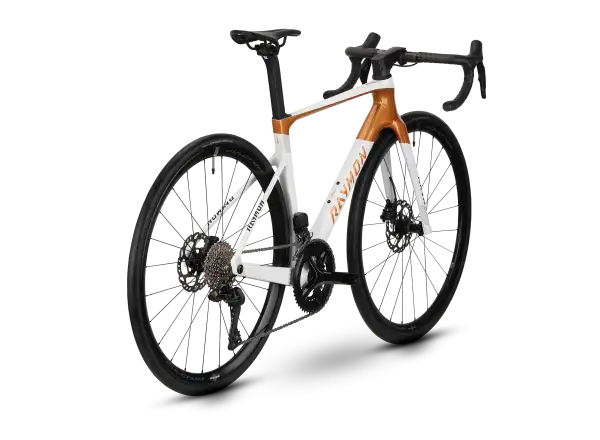 Raymon Arva Comp rower gravel White/Copper