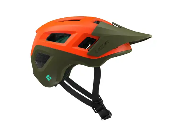 Lazer Coyote KinetiCore kask pomarańczowy / zielony