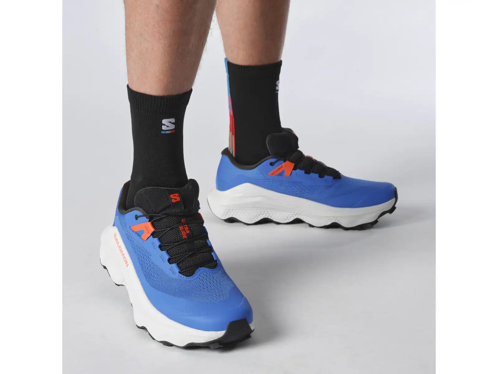 Salomon Ultra Glide 3 męskie buty do biegania French Blue/Lunar Rock/Cherry Tomato