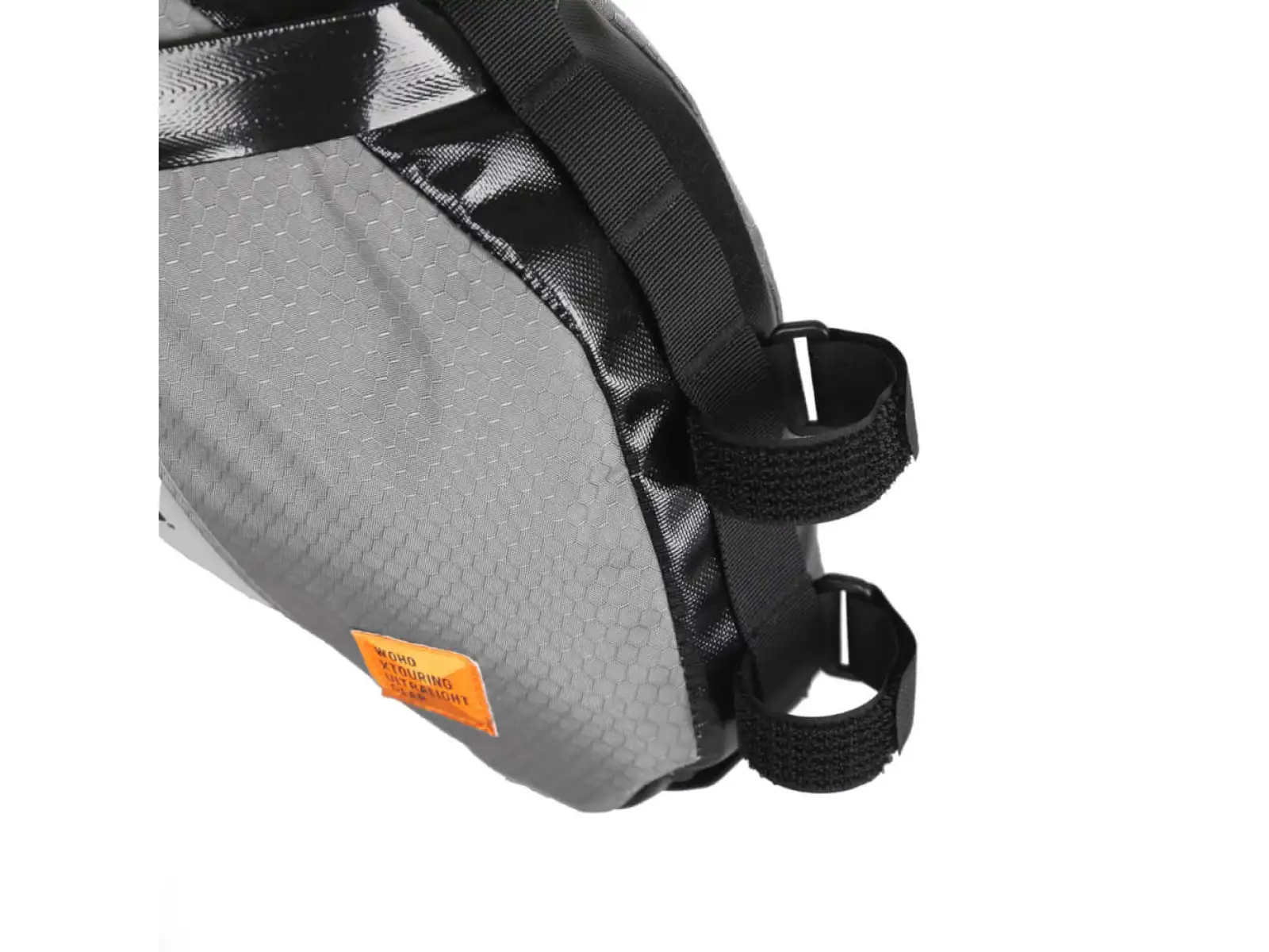 Woho X-Tourning Dry Bag torba podsiodłowa 8-12 l Honeycomb Iron szara rozm. M