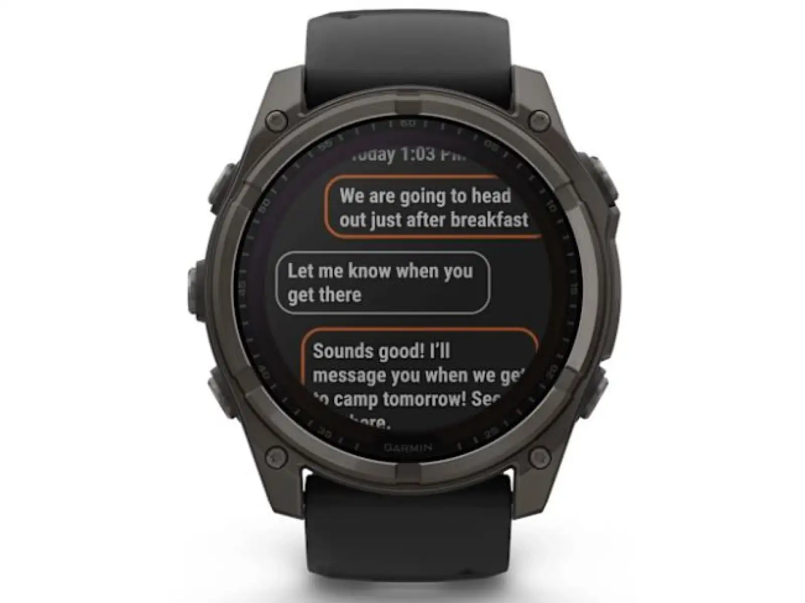 Garmin fenix 8 - 51 mm Solar Sapphire inteligentny zegarek Carbon DLC Titanium Black/Pebble Gray