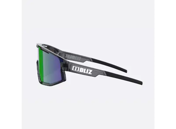 Bliz Fusion Small okulary przeciwsłoneczne Crystal Black/Brown Green Multi