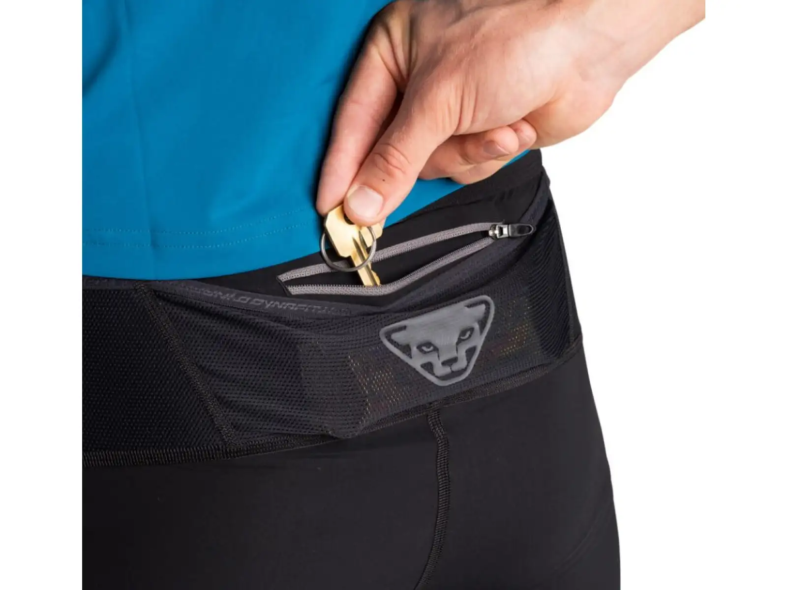 Dynafit Alpine 2 męskie 3/4 legginsy do biegania black out