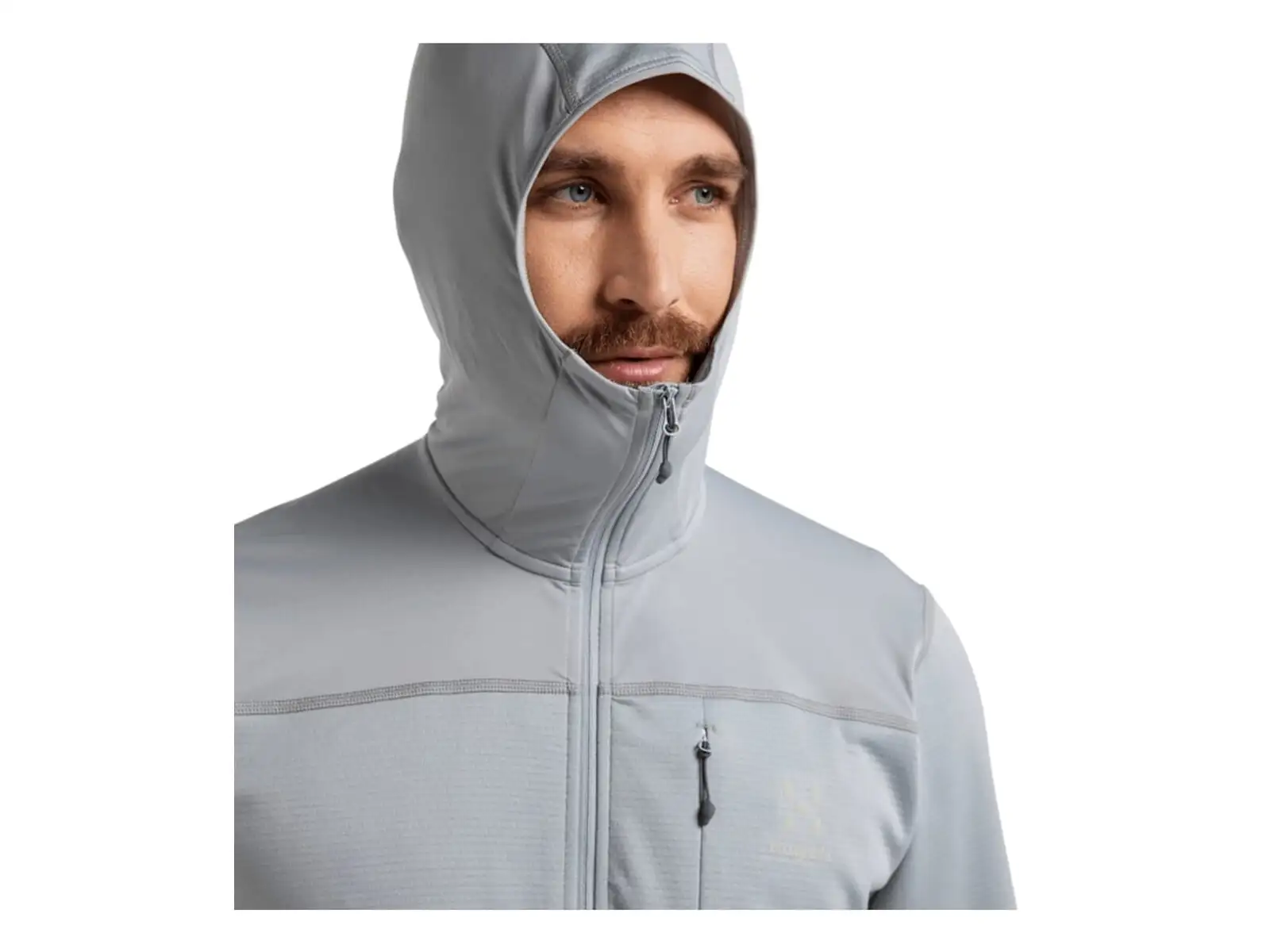 Haglöfs L.I.M Mid Multi Hood męska bluza szara