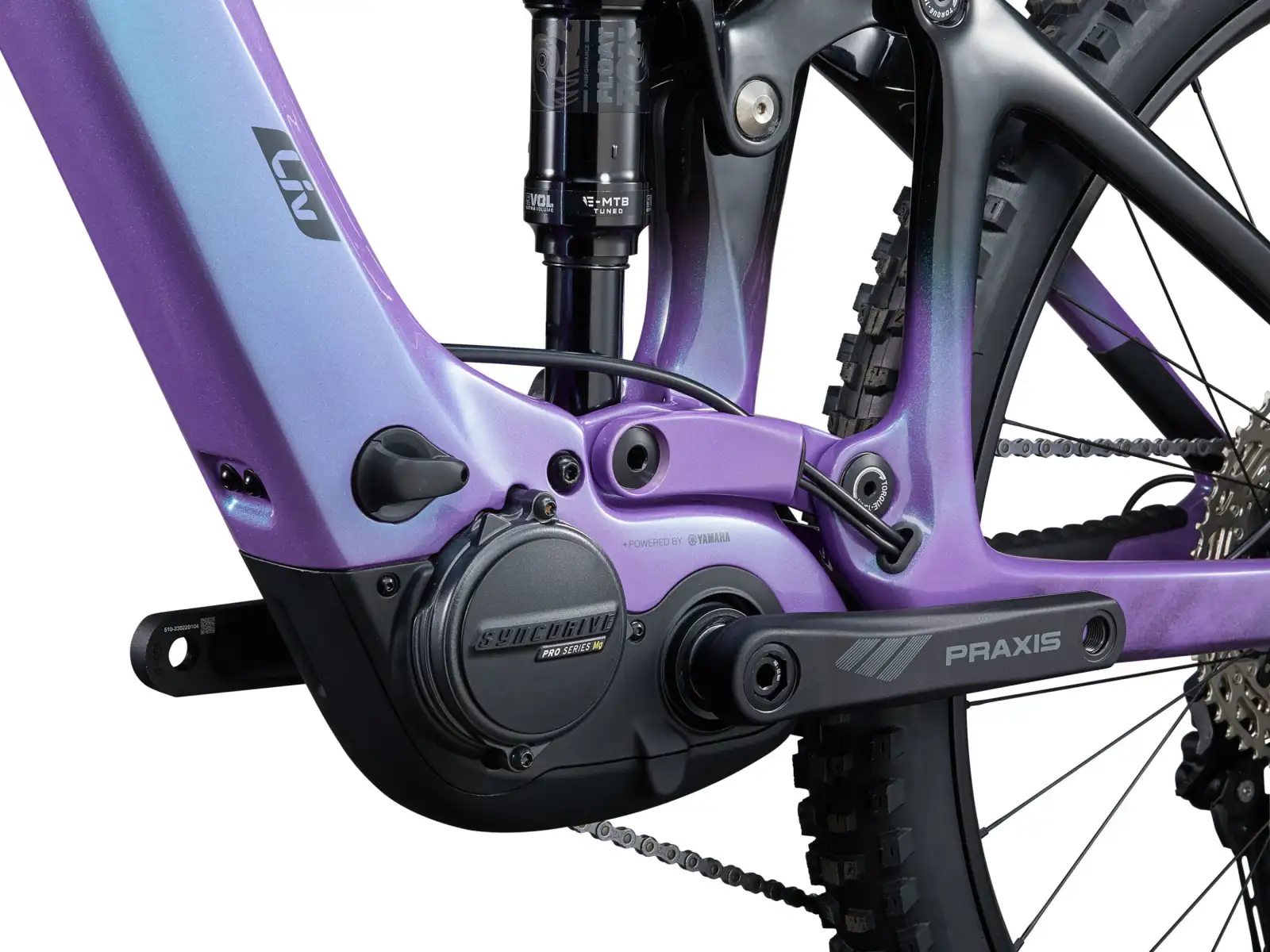 Liv Intrigue X Advanced E+ Elite 2 rower elektryczny z pełnym zawieszeniem Digital Blurple