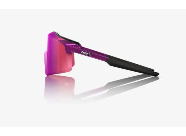 100% Aerocraft okulary Gloss Purple Chrome/Purple Multilayer Mirror