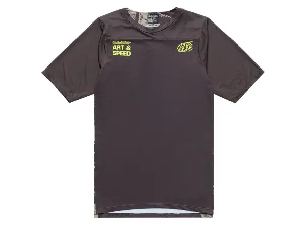 Troy Lee Designs Skyline męska koszulka z krótkim rękawem Elemental Dark Earth
