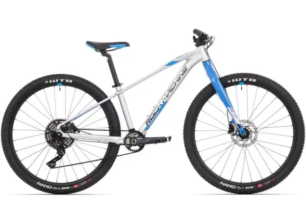 Rock Machine Thunder 27 HD LTD dziecięcy rower górski Gloss Silver/Blue/Black