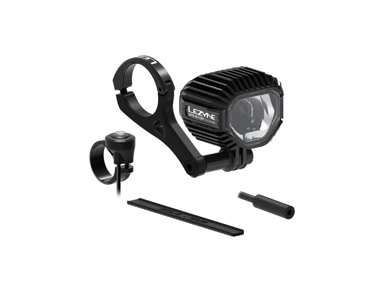Lezyne E-Bike Super HB StVZO E1250+ przednia lampka Black