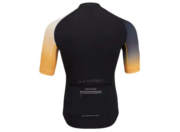 Silvini Mazzano męska koszulka z krótkim rękawem black/yellow