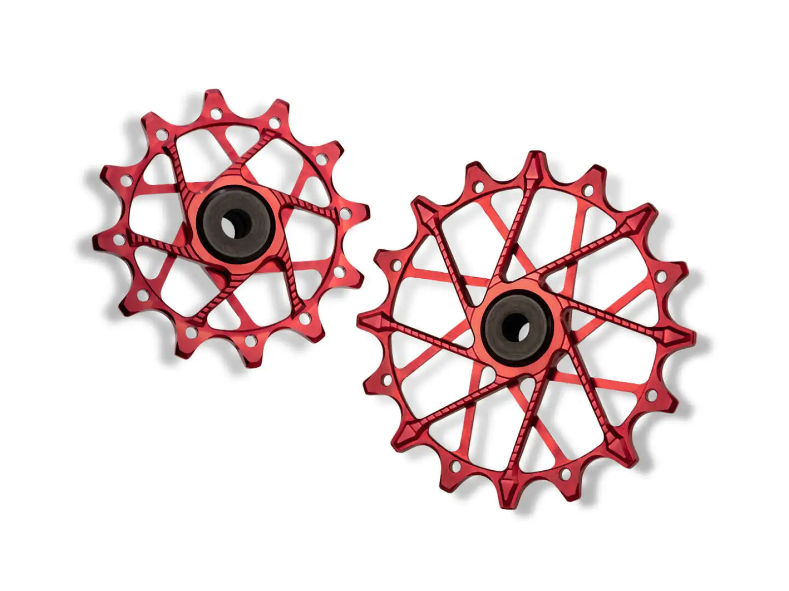 Garbaruk prowadnica i rolka do Sram Force AXS 12 rz. czarna/czerwona