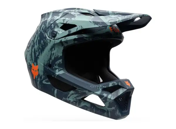 Fox Rampage Image Print kask dziecięcy Arctic Blue